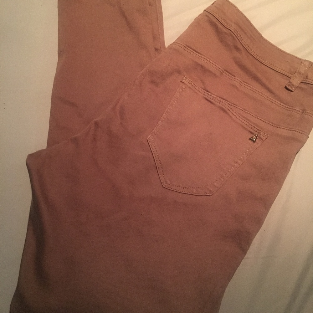 Spandex Blend High Rise Skinny Pants